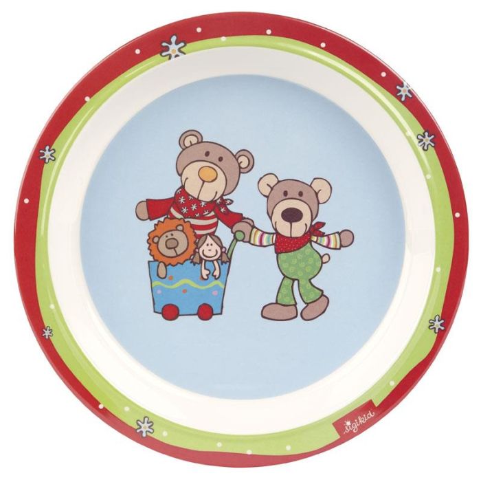Тарелка sigikid Wild&Berry Bears