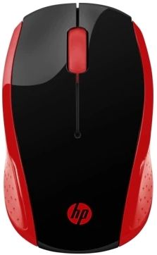 Мышь HP 200, WL, красный
