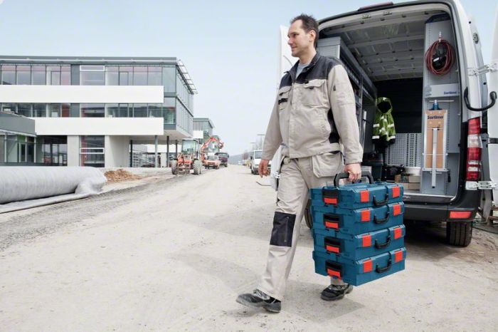 Кейс для инструмента Bosch L-BOXX 374, 38.9х35.7х44.2см, пластик