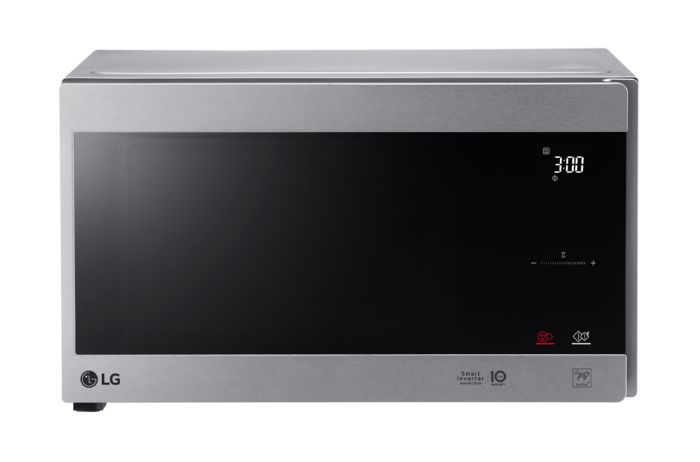 Микроволновая печь LG, 25л, электр. управл., 1000Вт, гриль, дисплей, серебристый