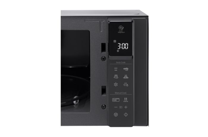 Микроволновая печь LG, 25л, электр. управл., 1000Вт, гриль, дисплей, серебристый