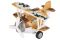 Самолет металический инерционный Same Toy Aircraft коричневый