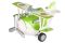 Літак металевий інерційний Same Toy Aircraft зелений