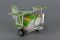 Літак металевий інерційний Same Toy Aircraft світло, музика, зелений
