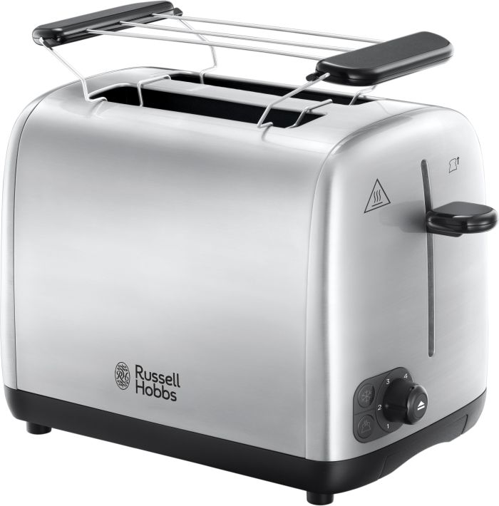 Тостер Russell Hobbs Adventure850Вт, металл, серебристый