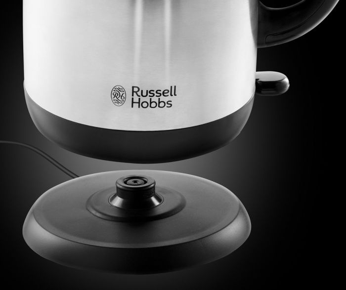Электрочайник Russell Hobbs Adventure 1.7л, металл, серебристо-черный