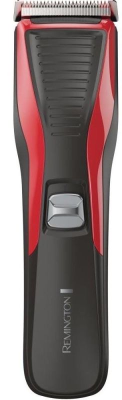 Машинка для стрижки Remington My Groom, від мережі, роторний мотор, насадок-1, сталь, червоно-чорний