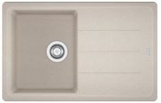 Мийка кухонна Franke Basis, фраграніт, прямокутник, з крилом, 780х500х200мм, чаша - 1, накладна, BFG 611-78, сахара