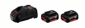 Набір акумулятора та зарядного пристрою Bosch Professional GAL 1880 CV 18В 2х5.0А·год набір 2шт