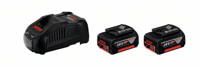 Набор аккумулятора и зарядного устройства Bosch Bosch GAL 1880 CV, 18В, 2х5.0Ач, набор 2 шт.