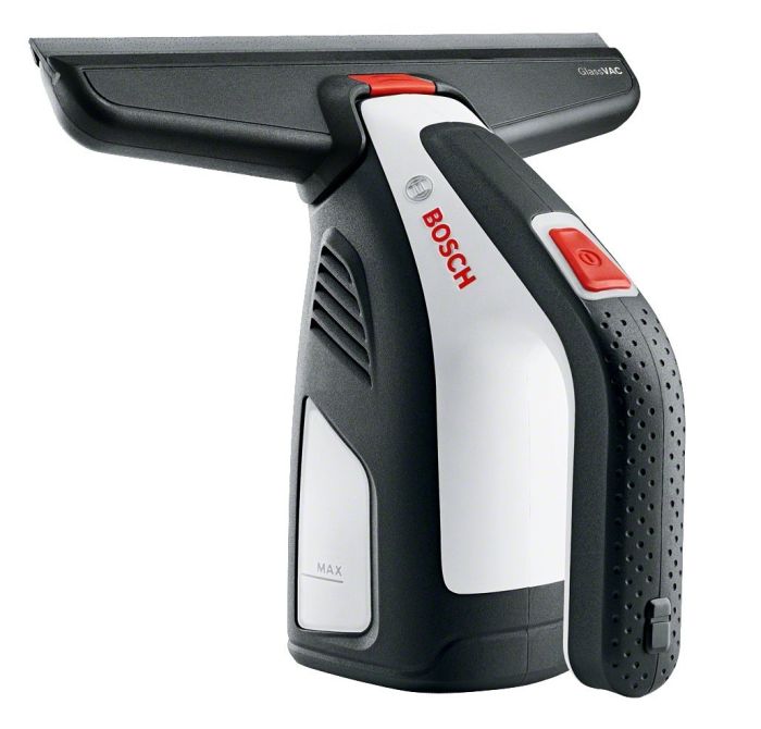 Пилосос Bosch GlassVAC віконний, акумуляторний, 3.6В, 2Аг, контейнер 0.1 Л, 0.7 кг, +насадки і пульв.