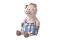 Мягкая игрушка Same Toy Свинка  в комбинезоне 45см