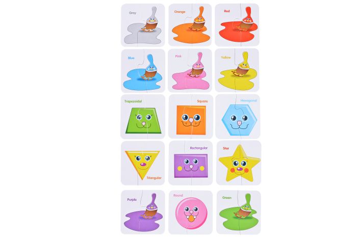 Пазл Same Toy Цвета и фигуры 25эл.