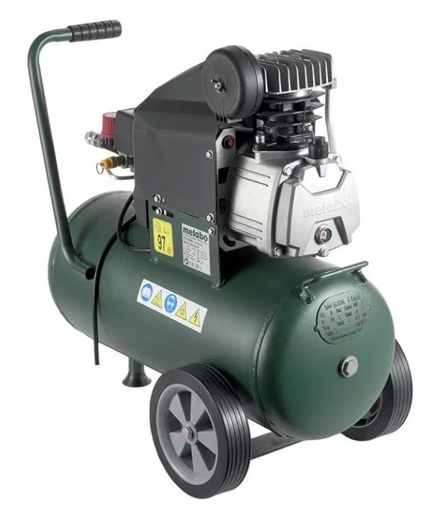 Компрессор воздушный Metabo Basic 250-24 W, 1500Вт, 24л, 110л/мин, ,8бар