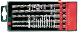 Набор буров Metabo, SDS-plus, Classic, 5шт