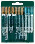 Полотно пильное для электролобзика Metabo, по дереву и металлу, набор 10шт
