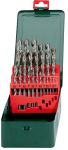 Набор сверл по металлу Metabo HSS-G, 25шт