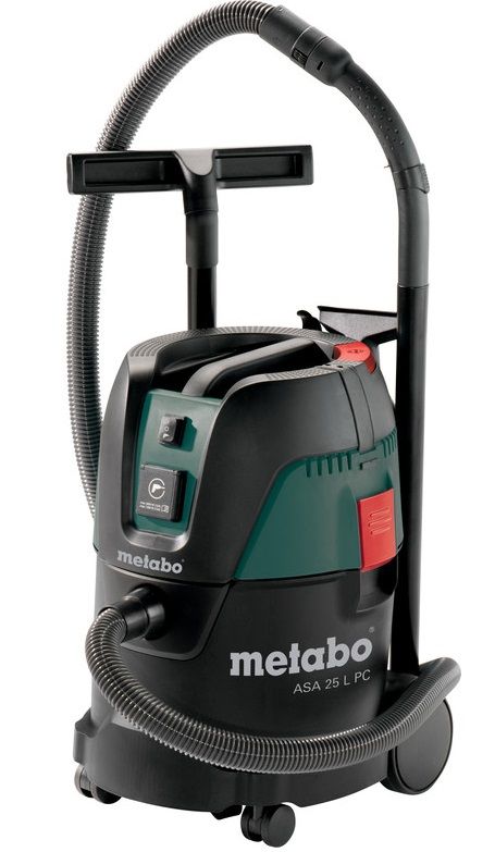 Пилосос професійний Metabo ASA 25 L PC 1250Вт 210мБар бак 25л 6.9кг