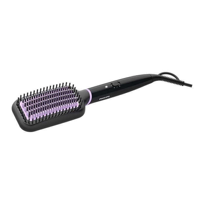 Щітка-випрямляч Philips StyleCare Essential, 52Вт, темп.режимів-2, 170-200С, кераміка, чорний