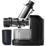 Соковитискач Philips Viva Collection шнековий 150Вт, чаша-1л, жмих-0.75л, пластик, чорний