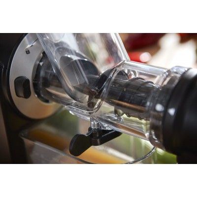 Соковитискач Philips Viva Collection шнековий 150Вт, чаша-1л, жмих-0.75л, пластик, чорний