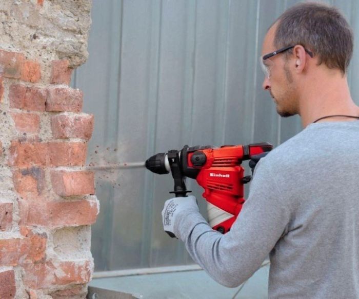 Перфоратор Einhell TC-RH 900 SDS-plus 900Вт 3Дж 4.1кг