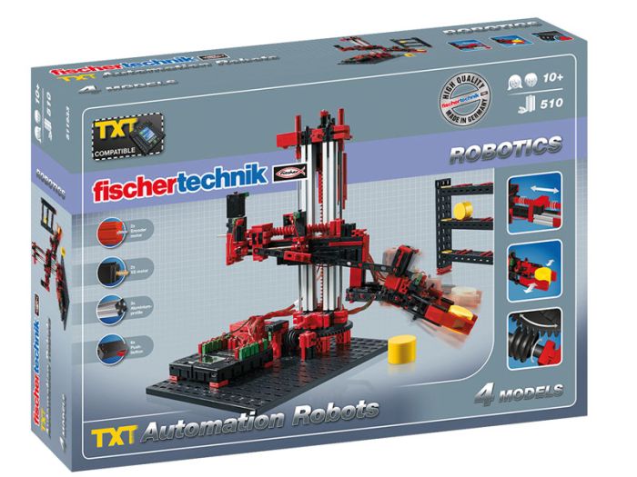 Конструктор fisсhertechnik ROBOTICS TXT Автоматизация (Без TXT контроллера и аккумулятора)