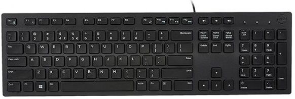 Клавиатура Dell Multimedia Keyboard-KB216 Ukrainian (QWERTY) - Black