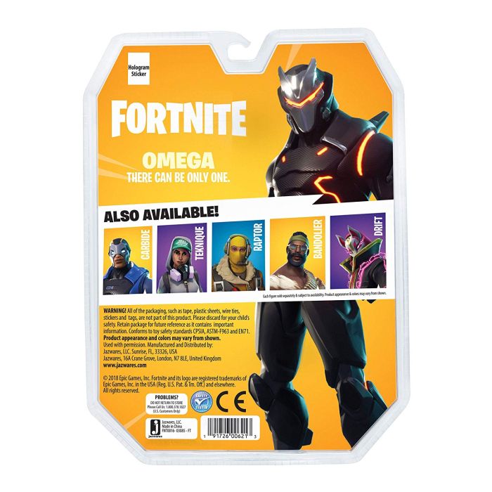 Коллекционная фигурка Fortnite Survival Kit Omega, 10см