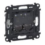 Розетка інформаційна 2ХRJ45 кат. 5e UTP Legrand Valena, IN*MATIC