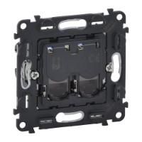 Розетка информационная 2ХRJ45 кат. 5e UTP Legrand Valena, IN*MATIC