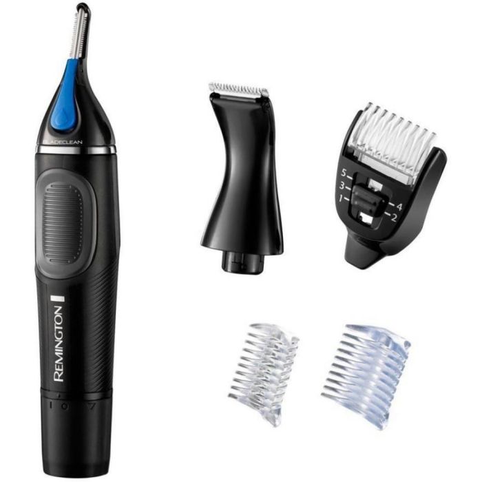 Триммер Remington Nano Series Lithium для носа и ушей, ААx1, насадок-4, сталь, черно-синий