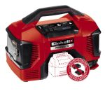 Компресор автомобільний гібридний Einhell PRESSITO, PXC, 220В або 1х18В, 0.83кг