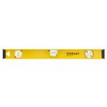 Рівень Stanley PRO 180, алюмінієвий, 60см, 3 капсули (1 поворотна на 180°)