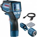 Термодетектор Bosch Professional GIS 1000 C, 4AAх1.5В, -40°C…+1000°C, ±1.0°C, оптика 50:1, 0.1-5м, 0.5кг