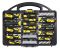 Викрутки Stanley набір 34шт, бітотримач 1/4", 20 біт, SL,PH,PZ,Torx, кейс