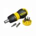 Отвертка Stanley Multibit Stubby, набор 7шт, битодержатель реверсный 1/4", 6 бит, SL,PH,PZ