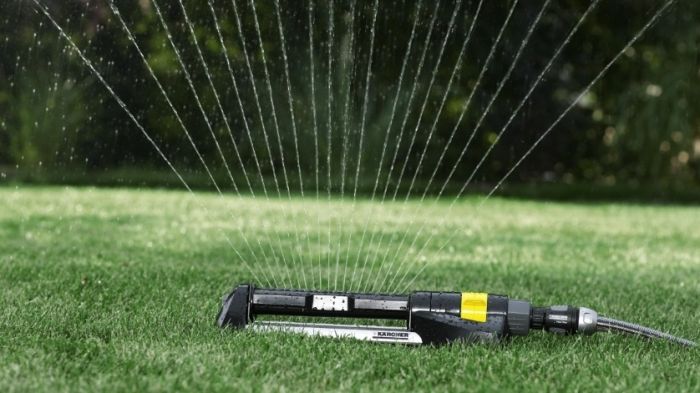 Зрошувач дощовий Karcher, OS 5.320 S, для прямокутних ділянок, регулювання подачі води