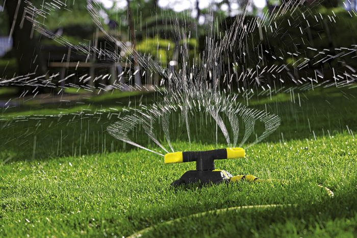 Ороситель дождевой Karcher "RS 120/2", вращающийся, круговой, площадь полива до 50-113 м2