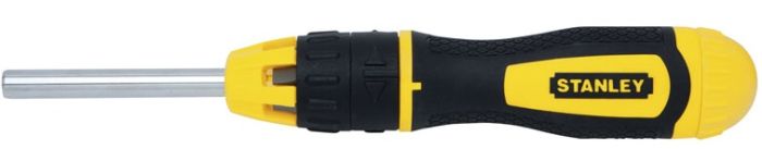 Викрутка Stanley Multibit набір 11шт, бітотримач реверсний 1/4", 10 біт, SL,PH,PZ,SQ,Torx