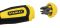 Отвертка Stanley Multibit, набор 11шт, битодержатель реверсный 1/4", 10 бит, SL,PH,PZ,SQ,Torx
