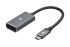 Адаптер 2Е USB-C > DisplayPort, 0.2м, серый