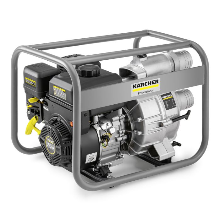 Мотопомпа бензиновая Karcher WWP 45 для грязной воды, 45м3/ч (750л/мин), 6.9 л.с., 166 см/куб, 36кг