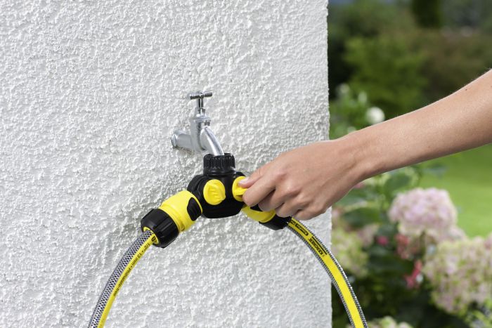 Распределитель для полива Karcher, 3/4", 1/2", разделитель двухканальный