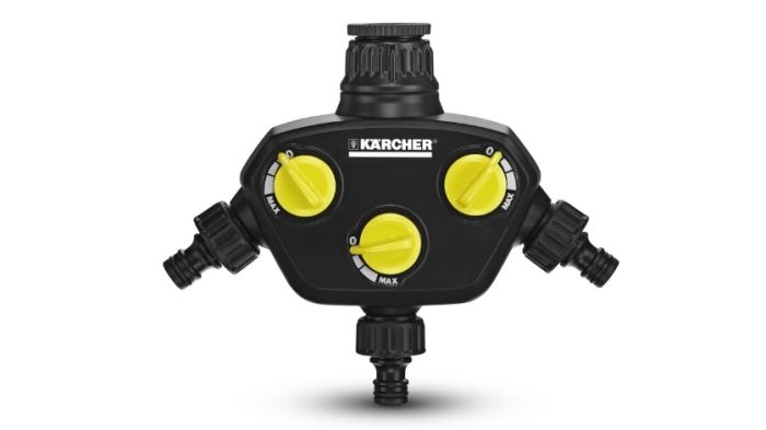 Распределитель для полива Karcher, 3/4", 1", разделитель трехканальный