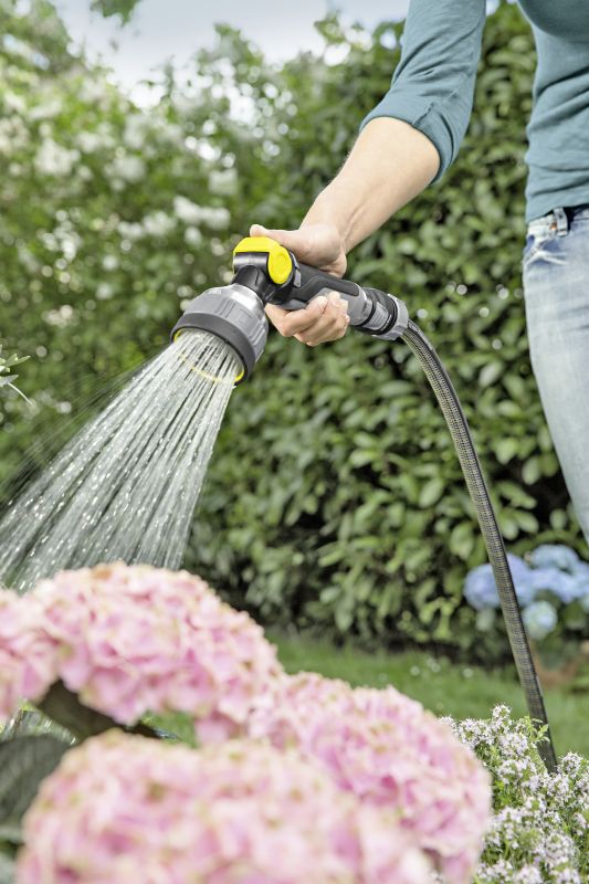 Ороситель ручной Karcher "Premium", пистолетный, металлический, 4 режима, регулировка напора воды