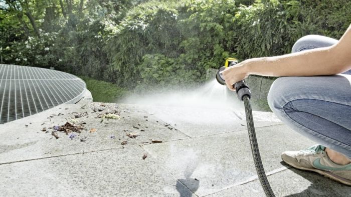 Ороситель ручной Karcher "Premium", пистолетный, металлический, 4 режима, регулировка напора воды
