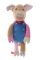 Мягкая игрушка sigikid Patchwork Sweety Свинка 31см