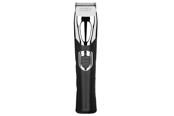 Триммер WAHL Total Beard Grooming Kit для бороды и усов, сеть+акум., насадок-12, сталь, черный