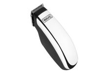 Машинка для стрижки тварин WAHL Pocket Pro Deluxe, ААx2, в комплекті, насадок-2, сталь, чорно-сріблястий